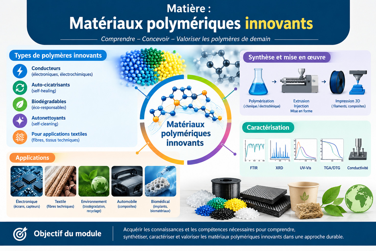 Matériaux polymériques innovants